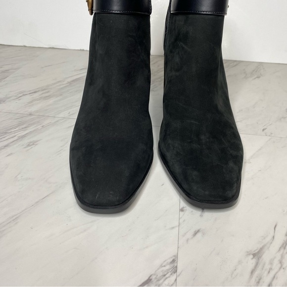 New! Vionic Tenley Black Heeled Bootie 9 - Picture 12 of 15